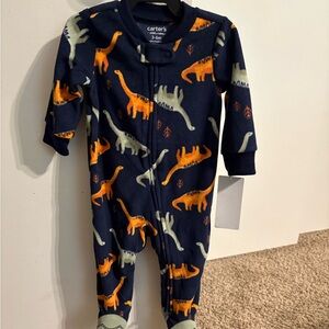NEW Carter's Navy Dinosaur Sleeper